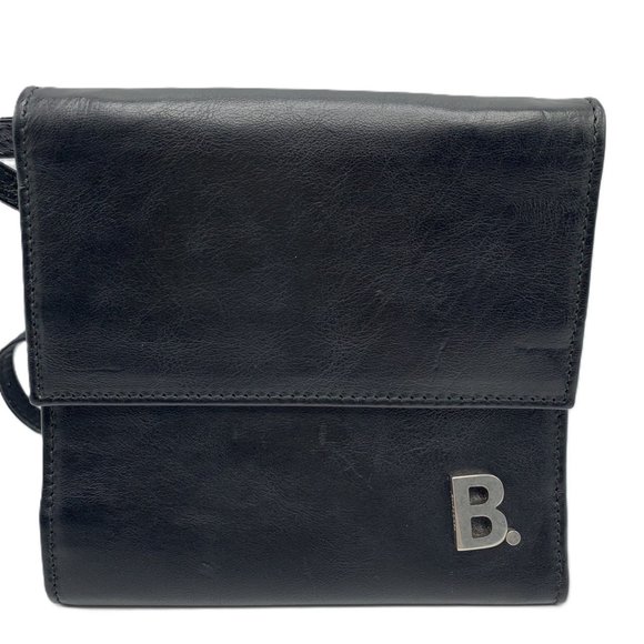 BALENCIAGA Black Leather Wallet - Picture 1 of 8